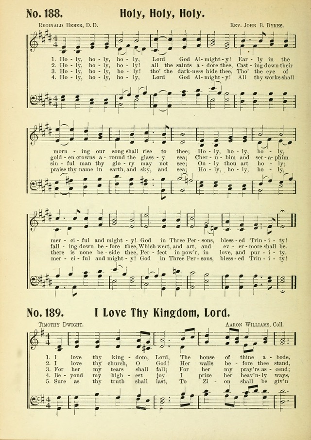 The Voice of Praise No. 2: a complete collection of Scriptural, gospel, Sunday-school and praise service songs page 187