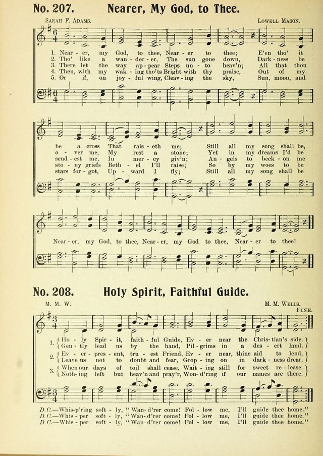 The Voice of Praise No. 2: a complete collection of Scriptural, gospel, Sunday-school and praise service songs page 199