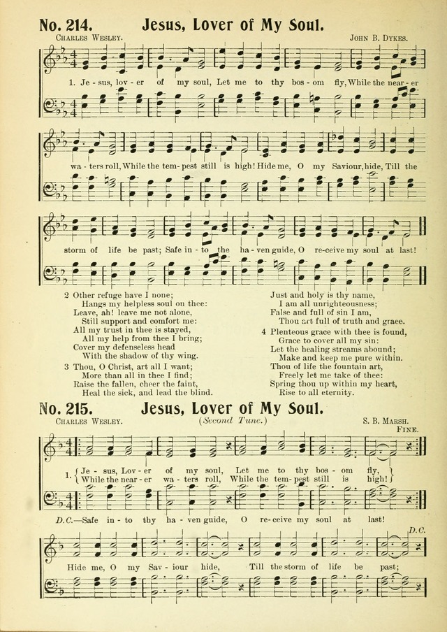 The Voice of Praise No. 2: a complete collection of Scriptural, gospel, Sunday-school and praise service songs page 203