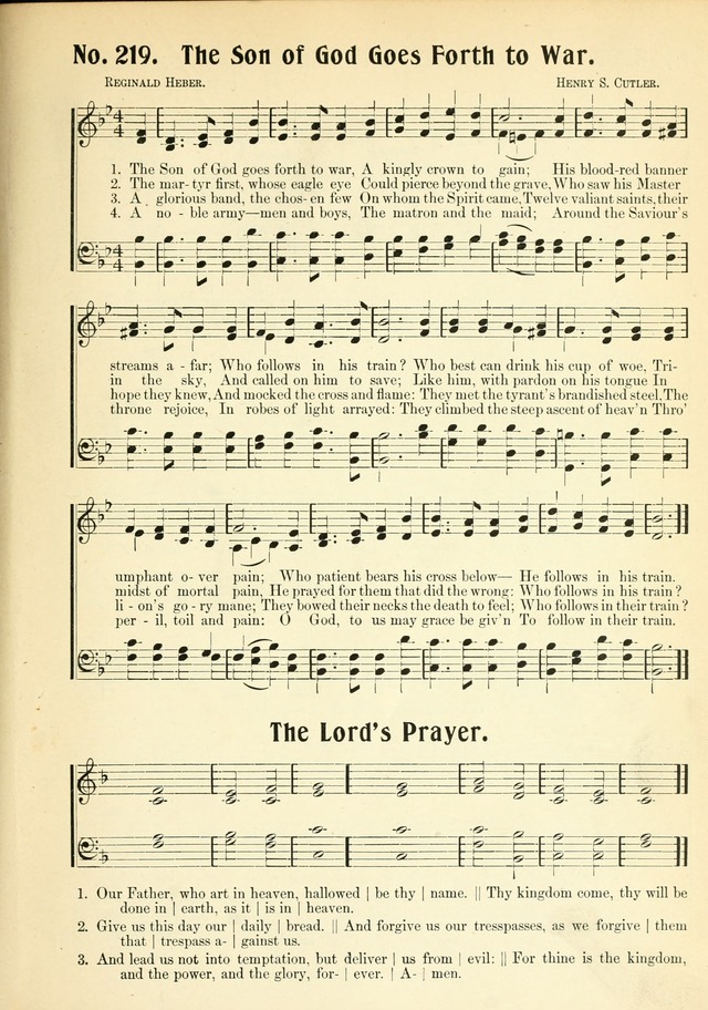 The Voice of Praise No. 2: a complete collection of Scriptural, gospel, Sunday-school and praise service songs page 206