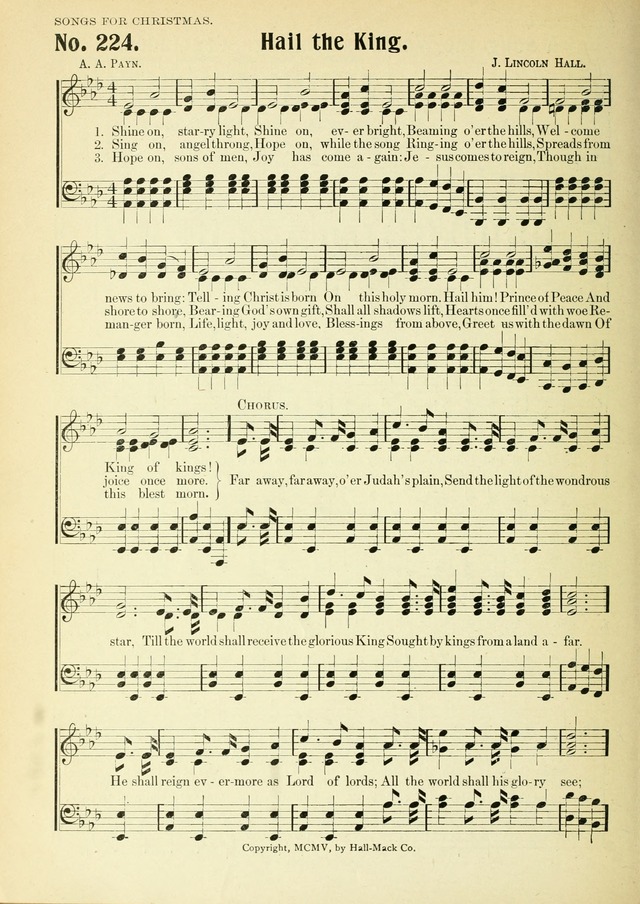 The Voice of Praise No. 2: a complete collection of Scriptural, gospel, Sunday-school and praise service songs page 211