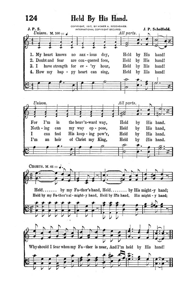 Victory Songs: For the Church, Sunday School and Evangelistic Services. page 126