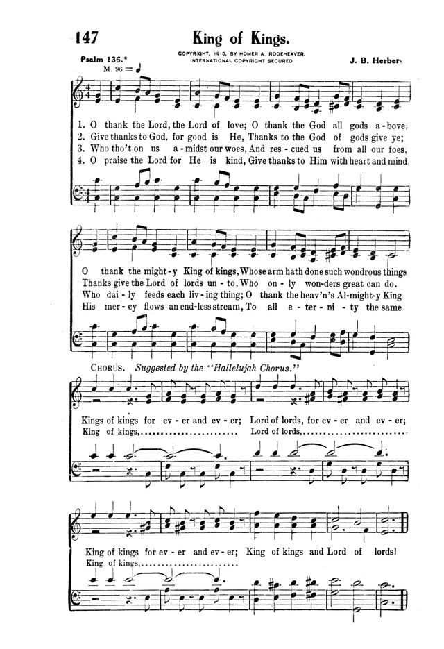 Victory Songs: For the Church, Sunday School and Evangelistic Services. page 149