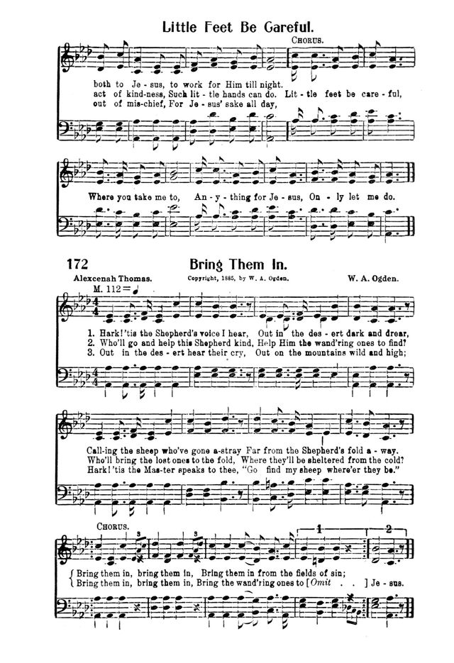 Victory Songs: For the Church, Sunday School and Evangelistic Services. page 173