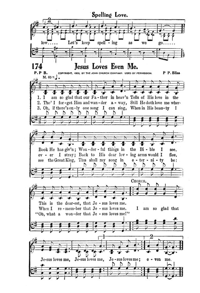 Victory Songs: For the Church, Sunday School and Evangelistic Services. page 175