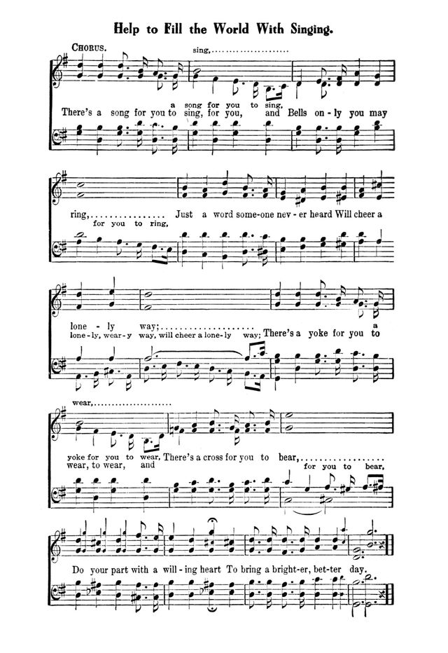 Victory Songs: For the Church, Sunday School and Evangelistic Services. page 201