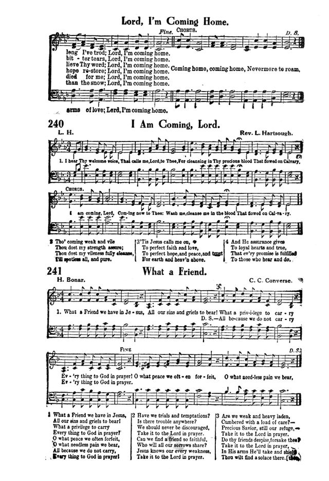 Victory Songs: For the Church, Sunday School and Evangelistic Services. page 241