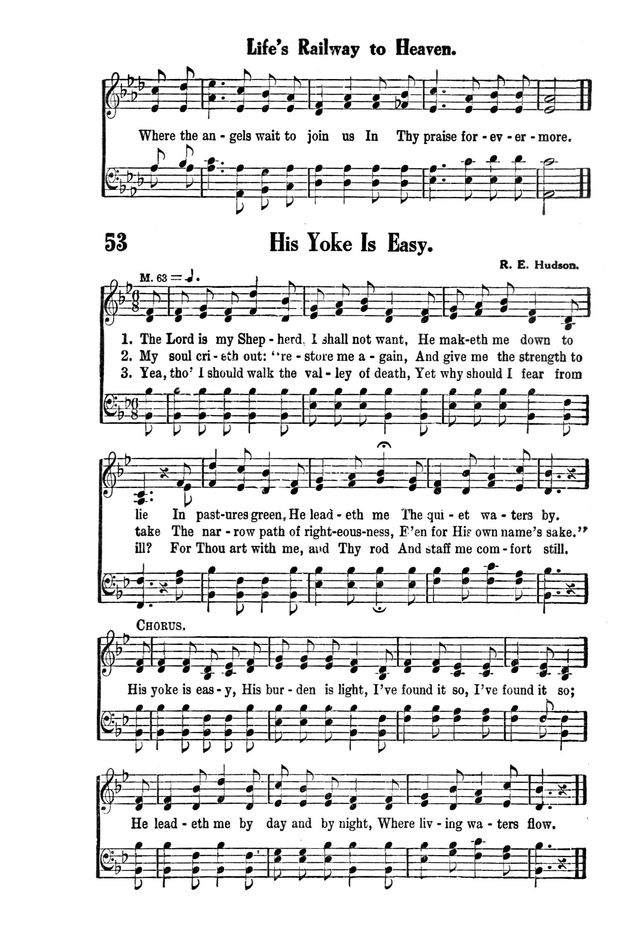 Victory Songs: For the Church, Sunday School and Evangelistic Services. page 55