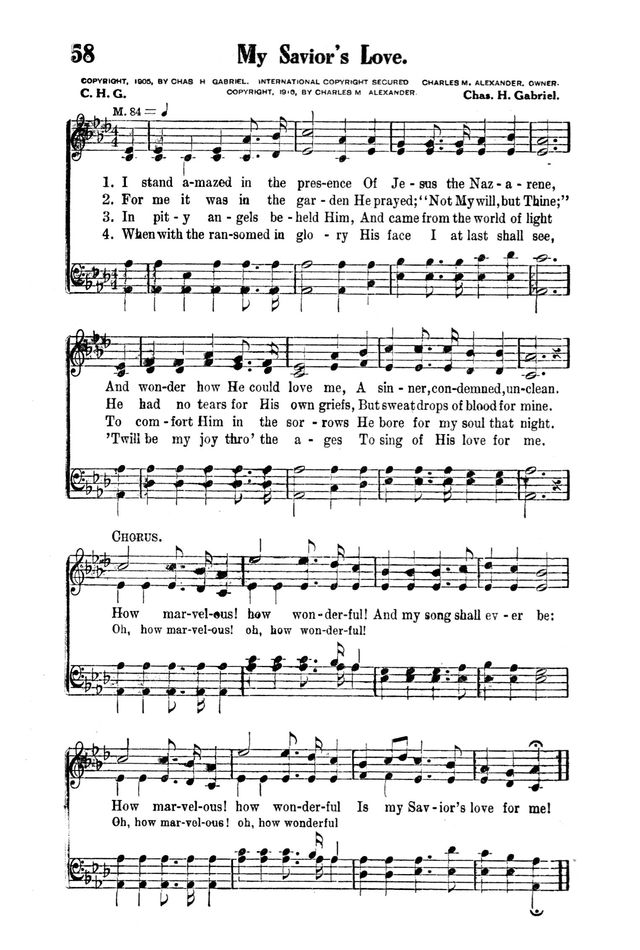 Victory Songs: For the Church, Sunday School and Evangelistic Services. page 60