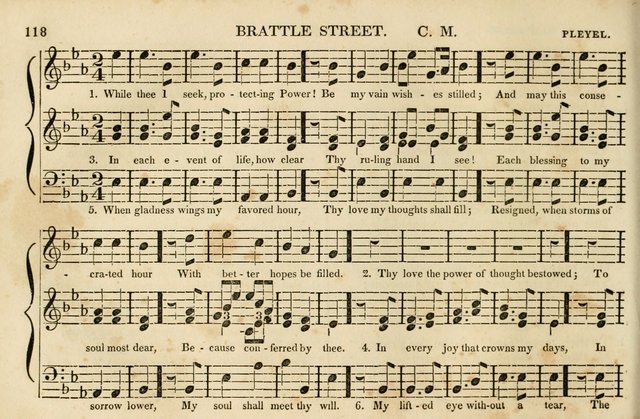 The Vestry Singing Book: being a selection of the most popular and approved tunes and hymns now extant, designed for social and religious meetings, family devotion, singing schools, etc. page 120