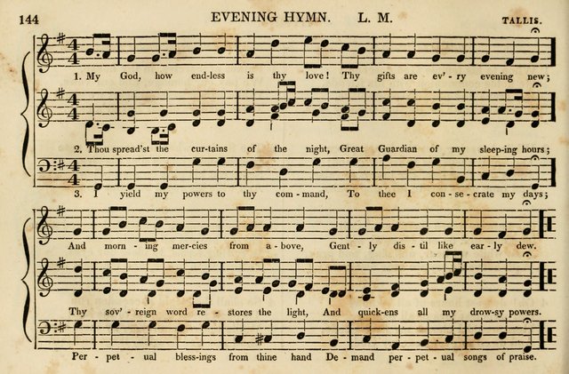 The Vestry Singing Book: being a selection of the most popular and approved tunes and hymns now extant, designed for social and religious meetings, family devotion, singing schools, etc. page 146