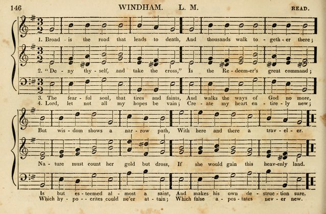 The Vestry Singing Book: being a selection of the most popular and approved tunes and hymns now extant, designed for social and religious meetings, family devotion, singing schools, etc. page 148