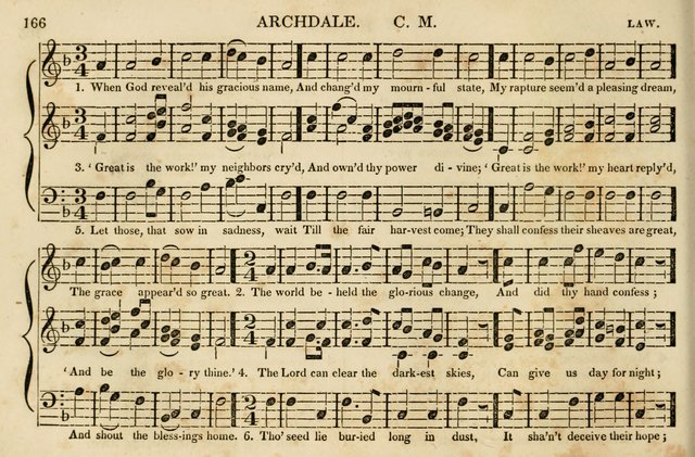 The Vestry Singing Book: being a selection of the most popular and approved tunes and hymns now extant, designed for social and religious meetings, family devotion, singing schools, etc. page 168