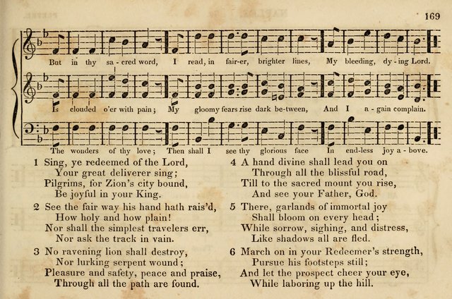 The Vestry Singing Book: being a selection of the most popular and approved tunes and hymns now extant, designed for social and religious meetings, family devotion, singing schools, etc. page 171