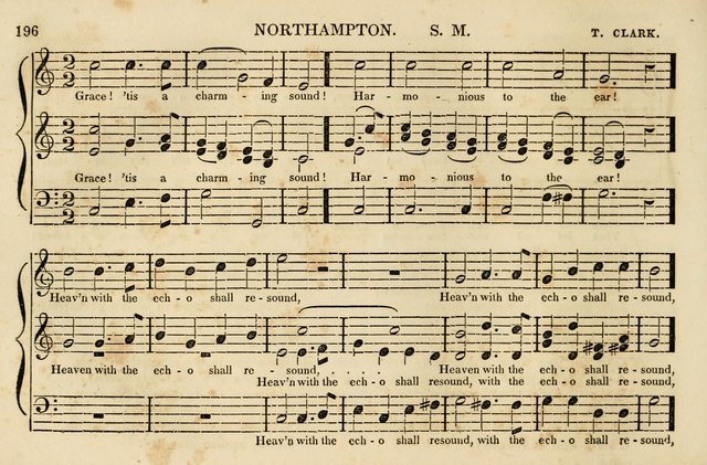 The Vestry Singing Book: being a selection of the most popular and approved tunes and hymns now extant, designed for social and religious meetings, family devotion, singing schools, etc. page 198