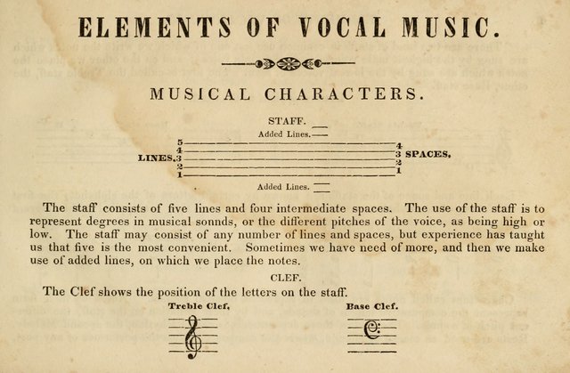 The Vestry Singing Book: being a selection of the most popular and approved tunes and hymns now extant, designed for social and religious meetings, family devotion, singing schools, etc. page 5