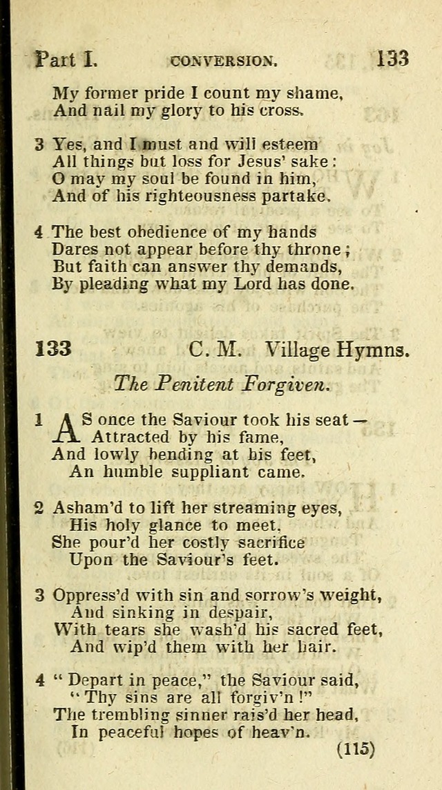 The Virginia Selection of Psalms and Hymns and Spiritual Songs: from the most approved authors; adapted to the various occasions of public and social meetings (New Ed. Enl. and Imp.) page 115