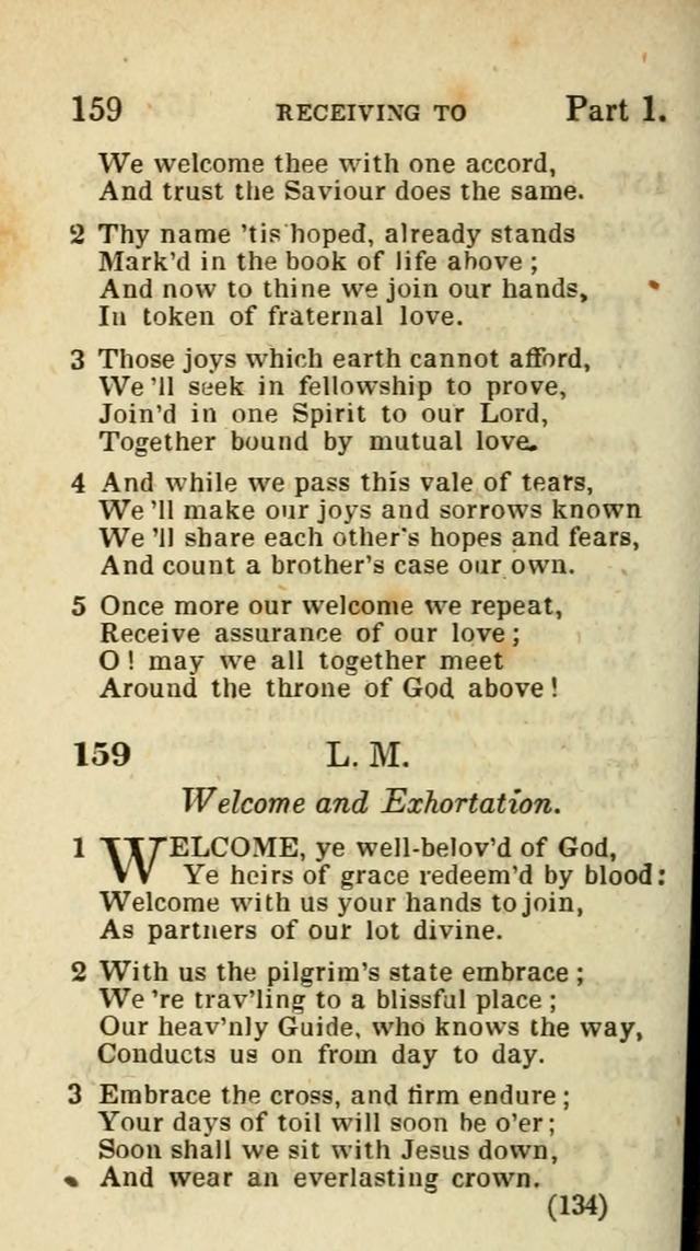 The Virginia Selection of Psalms and Hymns and Spiritual Songs: from the most approved authors; adapted to the various occasions of public and social meetings (New Ed. Enl. and Imp.) page 134