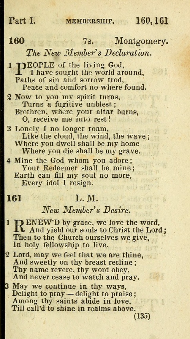 The Virginia Selection of Psalms and Hymns and Spiritual Songs: from the most approved authors; adapted to the various occasions of public and social meetings (New Ed. Enl. and Imp.) page 135