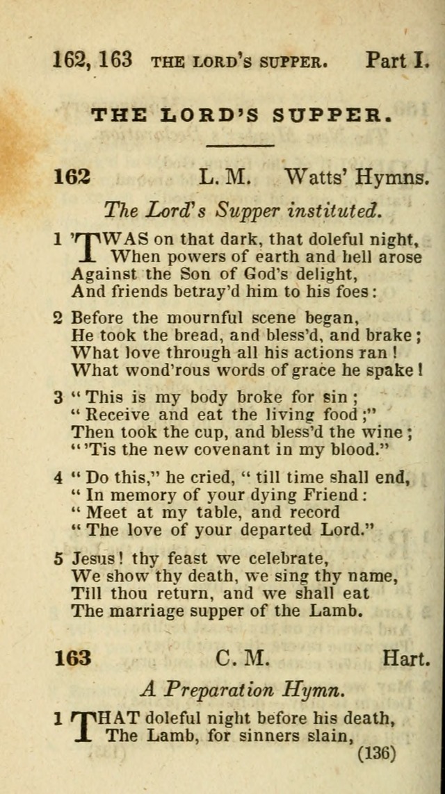 The Virginia Selection of Psalms and Hymns and Spiritual Songs: from the most approved authors; adapted to the various occasions of public and social meetings (New Ed. Enl. and Imp.) page 136