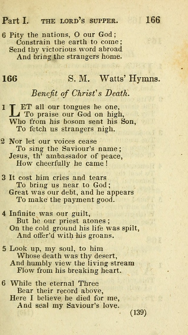 The Virginia Selection of Psalms and Hymns and Spiritual Songs: from the most approved authors; adapted to the various occasions of public and social meetings (New Ed. Enl. and Imp.) page 139