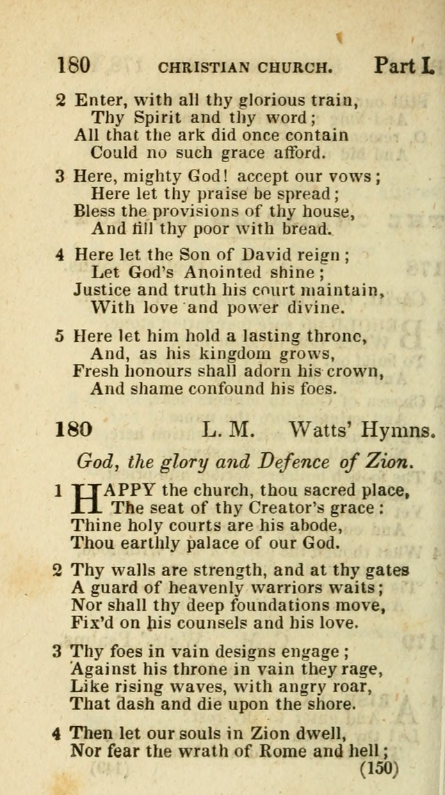 The Virginia Selection of Psalms and Hymns and Spiritual Songs: from the most approved authors; adapted to the various occasions of public and social meetings (New Ed. Enl. and Imp.) page 150