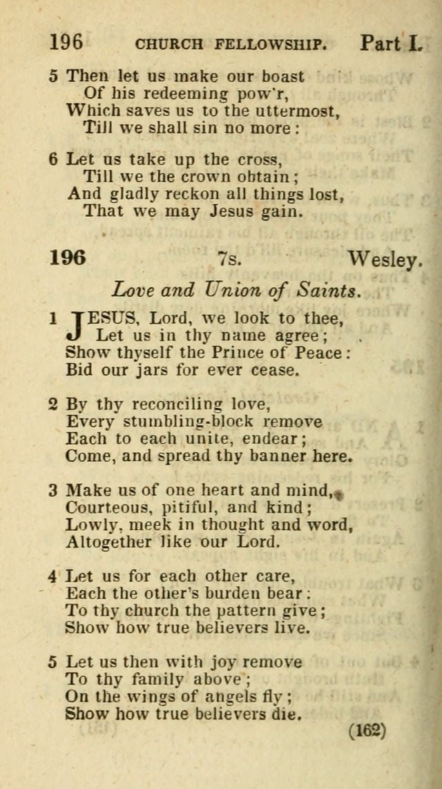 The Virginia Selection of Psalms and Hymns and Spiritual Songs: from the most approved authors; adapted to the various occasions of public and social meetings (New Ed. Enl. and Imp.) page 162