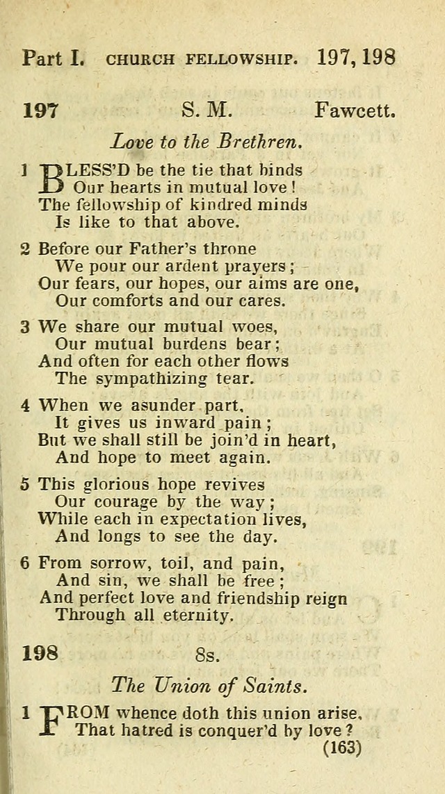 The Virginia Selection of Psalms and Hymns and Spiritual Songs: from the most approved authors; adapted to the various occasions of public and social meetings (New Ed. Enl. and Imp.) page 163