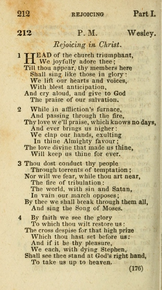 The Virginia Selection of Psalms and Hymns and Spiritual Songs: from the most approved authors; adapted to the various occasions of public and social meetings (New Ed. Enl. and Imp.) page 176