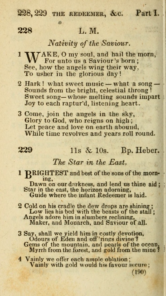 The Virginia Selection of Psalms and Hymns and Spiritual Songs: from the most approved authors; adapted to the various occasions of public and social meetings (New Ed. Enl. and Imp.) page 190