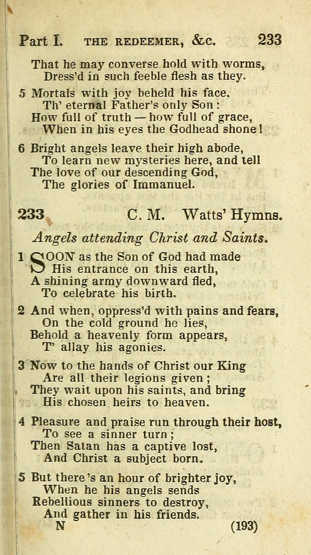 The Virginia Selection of Psalms and Hymns and Spiritual Songs: from the most approved authors; adapted to the various occasions of public and social meetings (New Ed. Enl. and Imp.) page 193