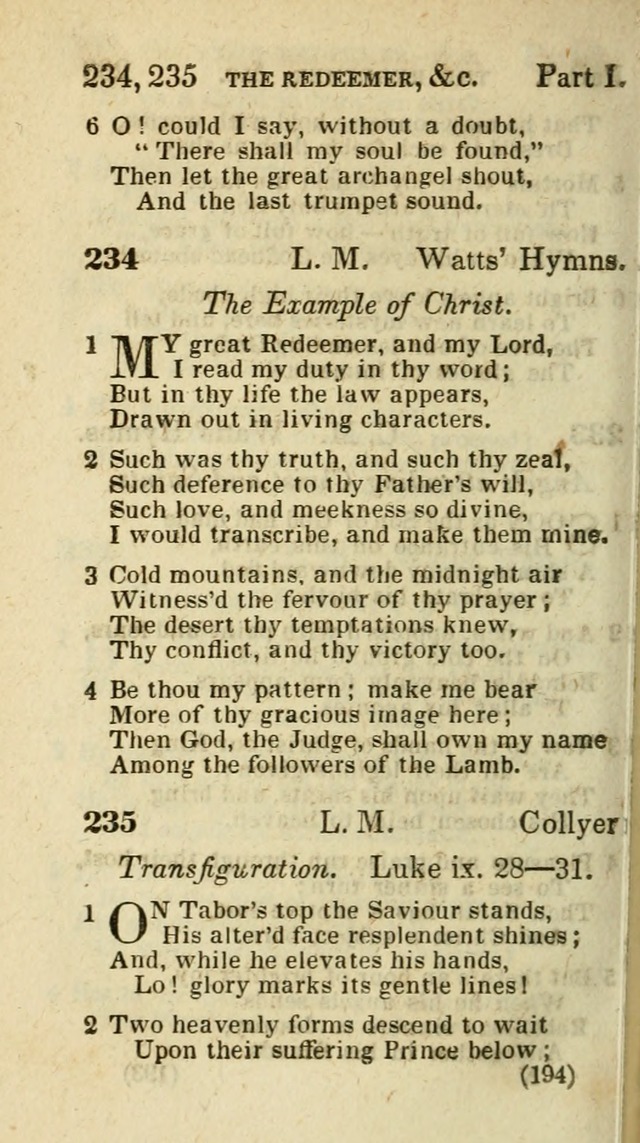 The Virginia Selection of Psalms and Hymns and Spiritual Songs: from the most approved authors; adapted to the various occasions of public and social meetings (New Ed. Enl. and Imp.) page 194