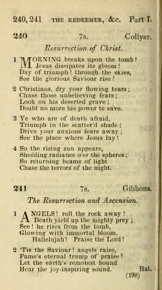 The Virginia Selection of Psalms and Hymns and Spiritual Songs: from the most approved authors; adapted to the various occasions of public and social meetings (New Ed. Enl. and Imp.) page 198