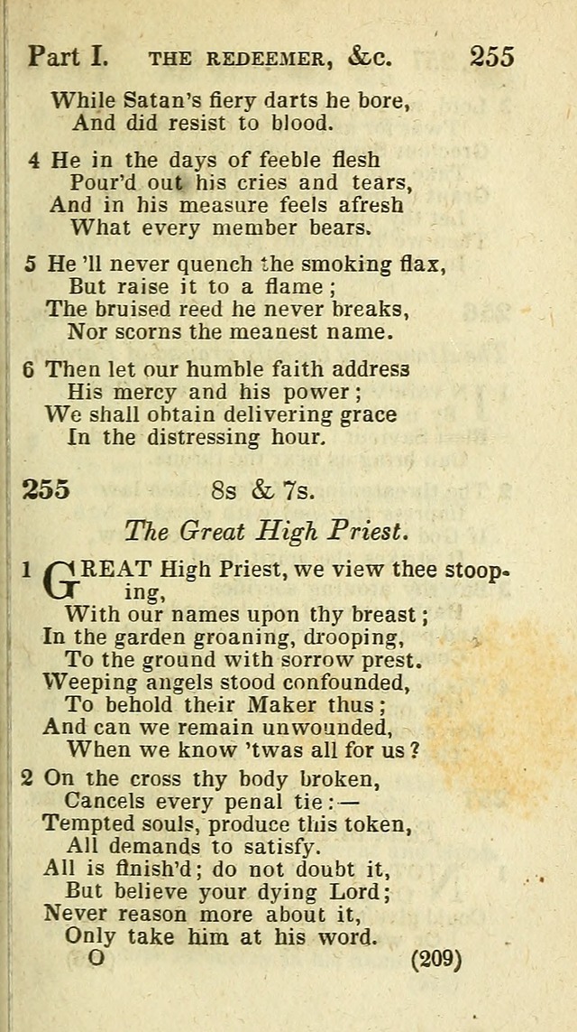 The Virginia Selection of Psalms and Hymns and Spiritual Songs: from the most approved authors; adapted to the various occasions of public and social meetings (New Ed. Enl. and Imp.) page 209