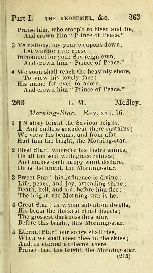 The Virginia Selection of Psalms and Hymns and Spiritual Songs: from the most approved authors; adapted to the various occasions of public and social meetings (New Ed. Enl. and Imp.) page 215