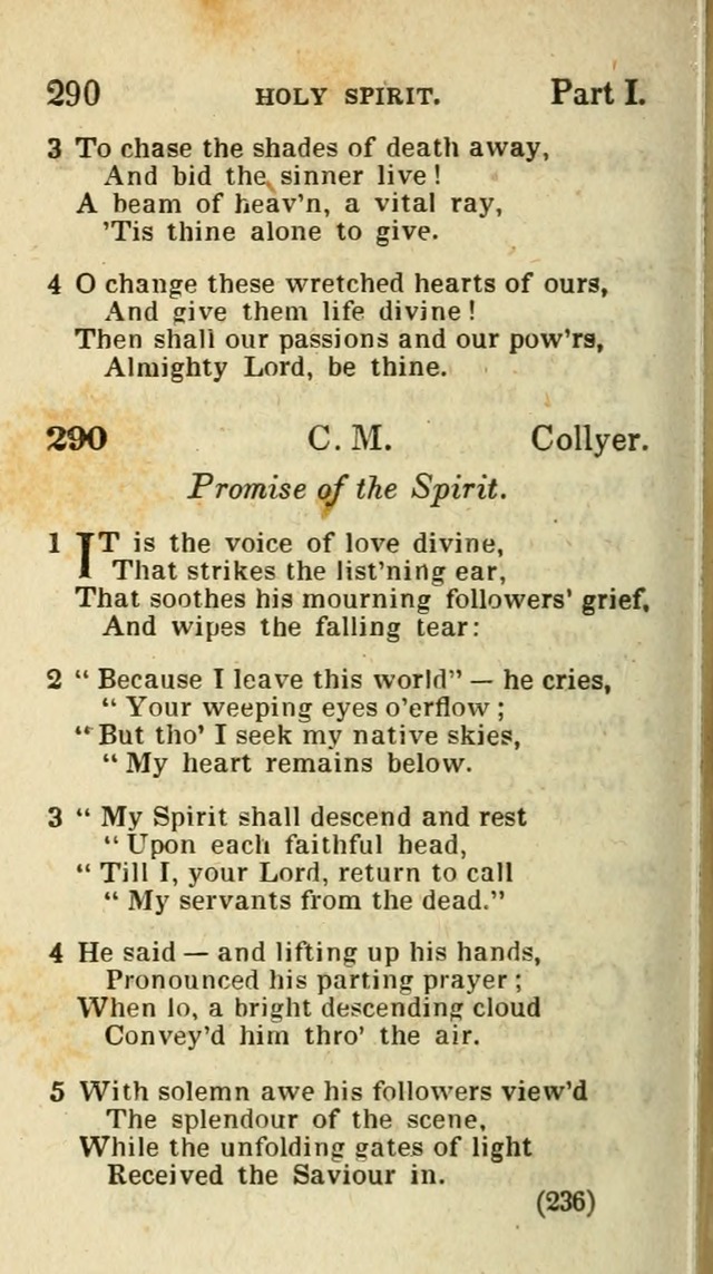 The Virginia Selection of Psalms and Hymns and Spiritual Songs: from the most approved authors; adapted to the various occasions of public and social meetings (New Ed. Enl. and Imp.) page 236