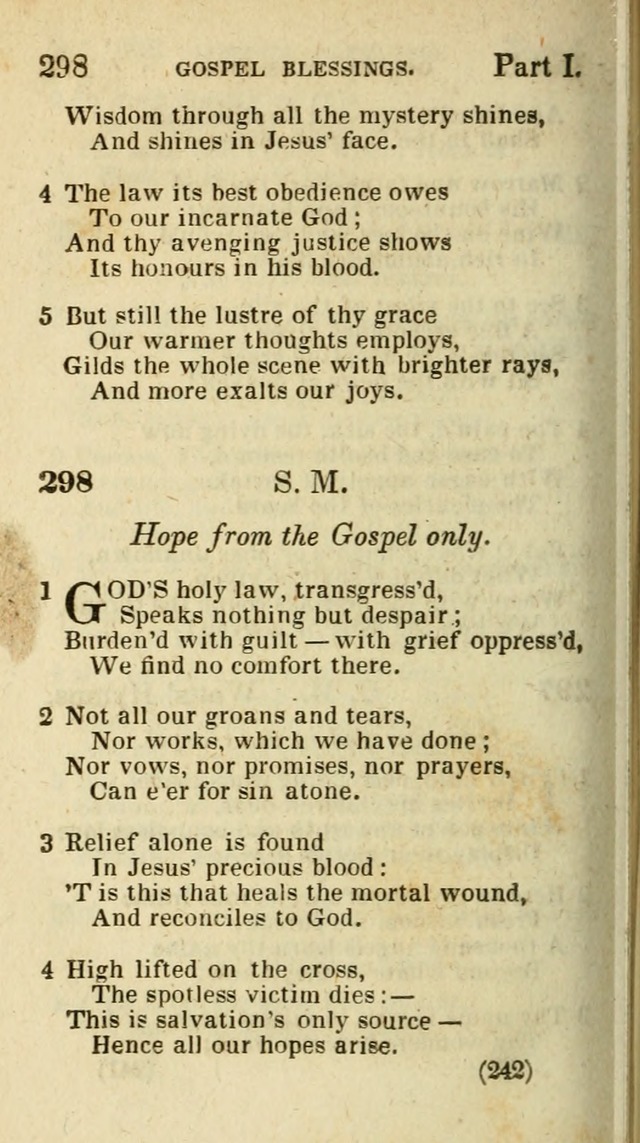 The Virginia Selection of Psalms and Hymns and Spiritual Songs: from the most approved authors; adapted to the various occasions of public and social meetings (New Ed. Enl. and Imp.) page 242