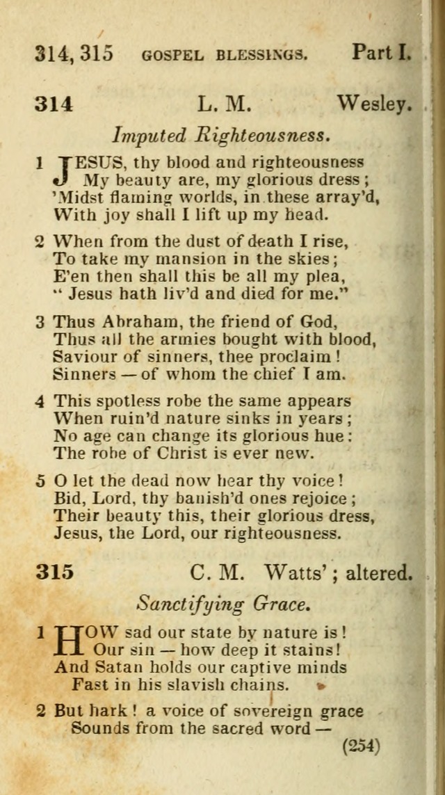 The Virginia Selection of Psalms and Hymns and Spiritual Songs: from the most approved authors; adapted to the various occasions of public and social meetings (New Ed. Enl. and Imp.) page 254