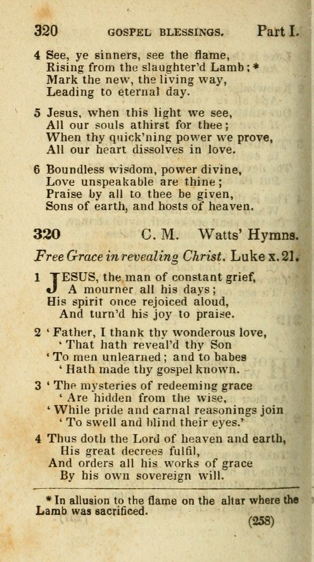 The Virginia Selection of Psalms and Hymns and Spiritual Songs: from the most approved authors; adapted to the various occasions of public and social meetings (New Ed. Enl. and Imp.) page 258