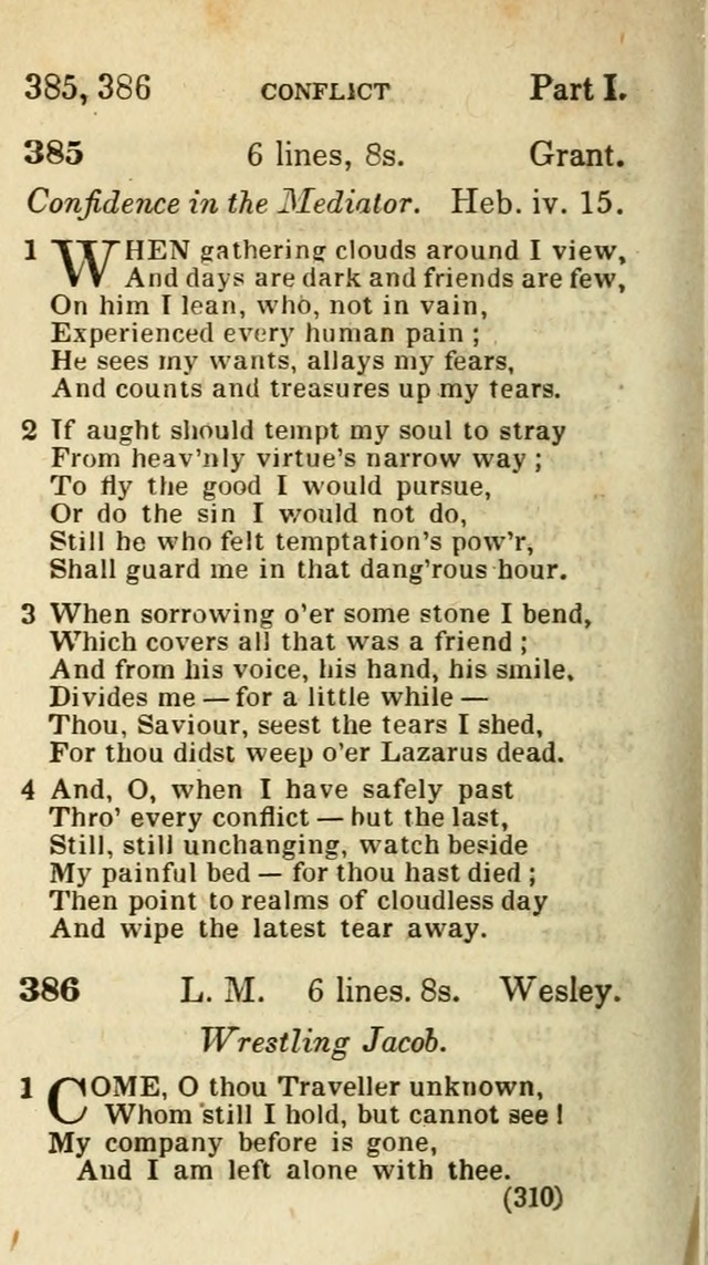 The Virginia Selection of Psalms and Hymns and Spiritual Songs: from the most approved authors; adapted to the various occasions of public and social meetings (New Ed. Enl. and Imp.) page 310