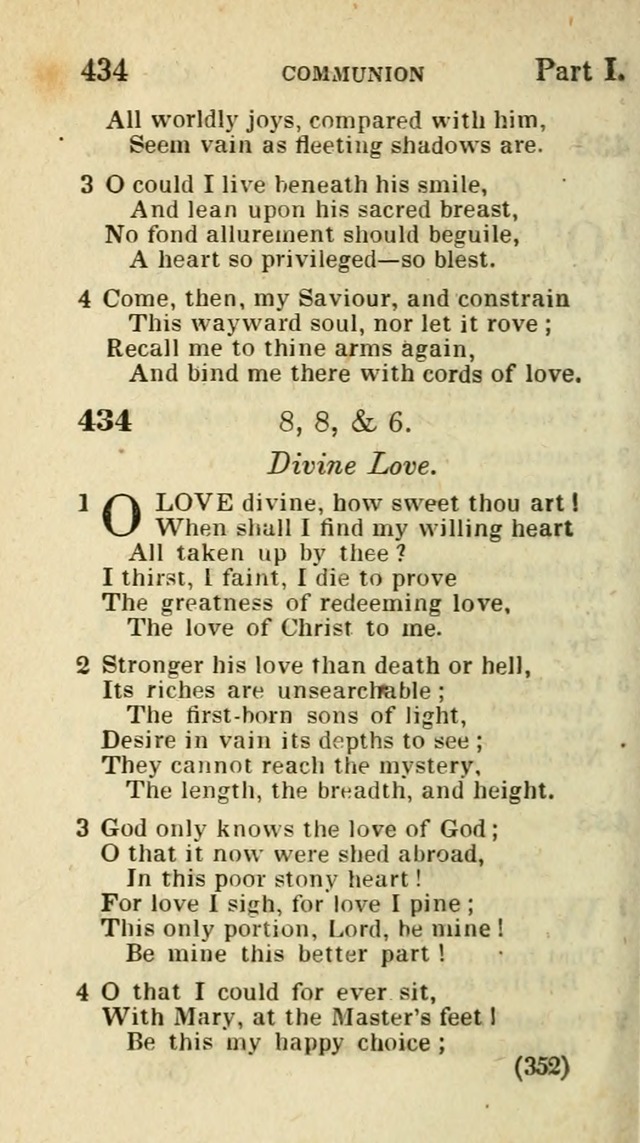 The Virginia Selection of Psalms and Hymns and Spiritual Songs: from the most approved authors; adapted to the various occasions of public and social meetings (New Ed. Enl. and Imp.) page 352