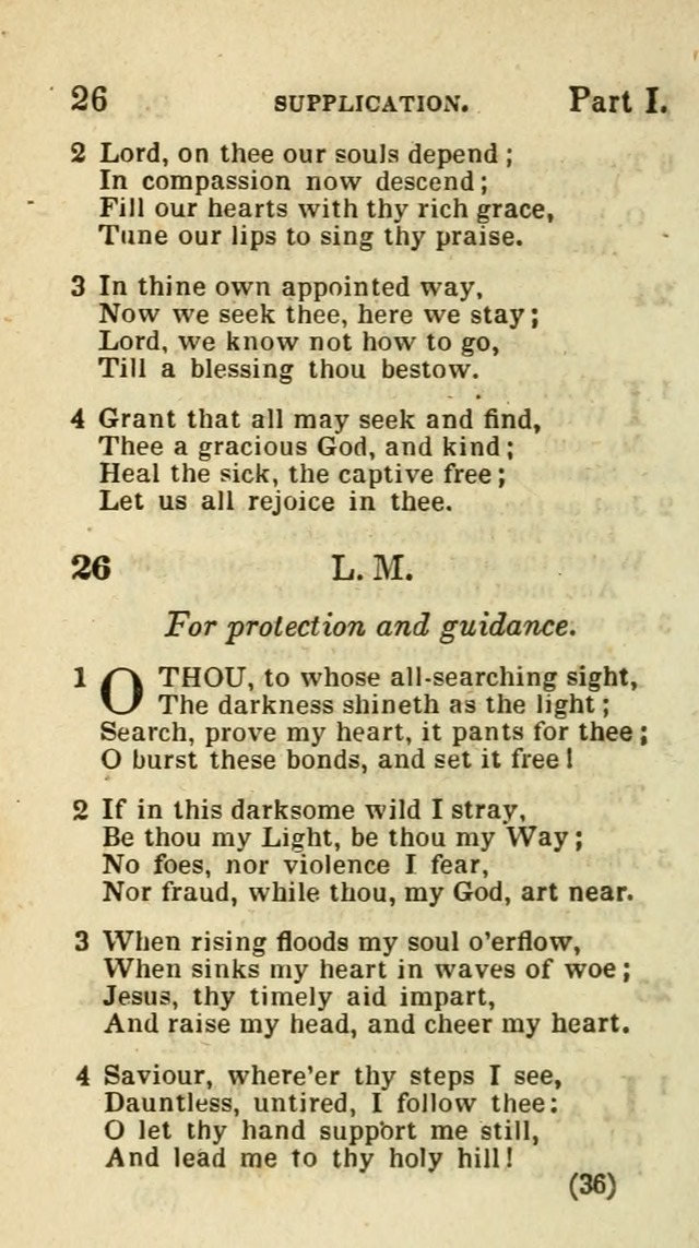 The Virginia Selection of Psalms and Hymns and Spiritual Songs: from the most approved authors; adapted to the various occasions of public and social meetings (New Ed. Enl. and Imp.) page 36