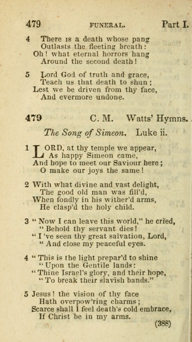 The Virginia Selection of Psalms and Hymns and Spiritual Songs: from the most approved authors; adapted to the various occasions of public and social meetings (New Ed. Enl. and Imp.) page 390