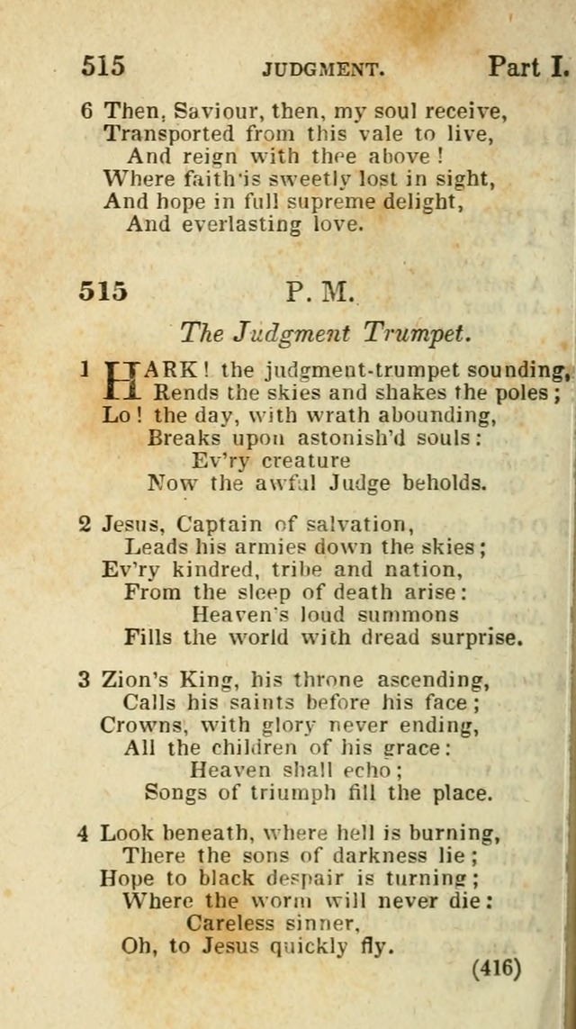 The Virginia Selection of Psalms and Hymns and Spiritual Songs: from the most approved authors; adapted to the various occasions of public and social meetings (New Ed. Enl. and Imp.) page 418