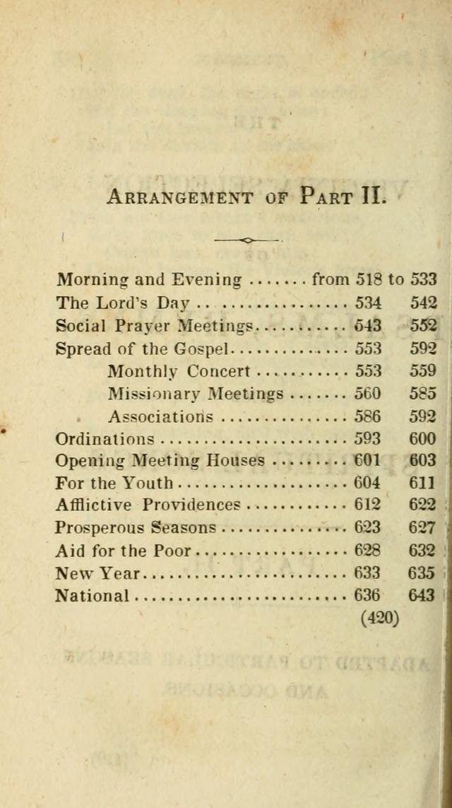 The Virginia Selection of Psalms and Hymns and Spiritual Songs: from the most approved authors; adapted to the various occasions of public and social meetings (New Ed. Enl. and Imp.) page 422