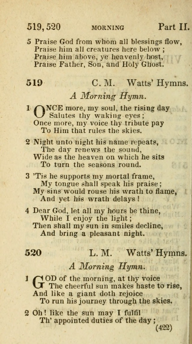 The Virginia Selection of Psalms and Hymns and Spiritual Songs: from the most approved authors; adapted to the various occasions of public and social meetings (New Ed. Enl. and Imp.) page 424