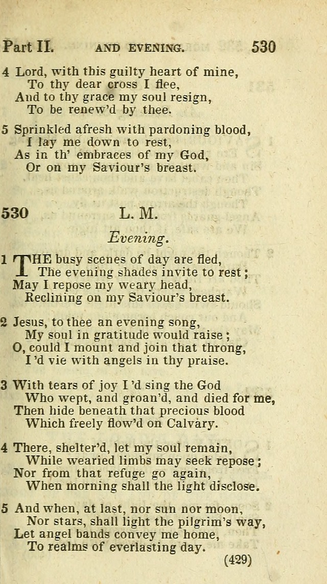 The Virginia Selection of Psalms and Hymns and Spiritual Songs: from the most approved authors; adapted to the various occasions of public and social meetings (New Ed. Enl. and Imp.) page 431