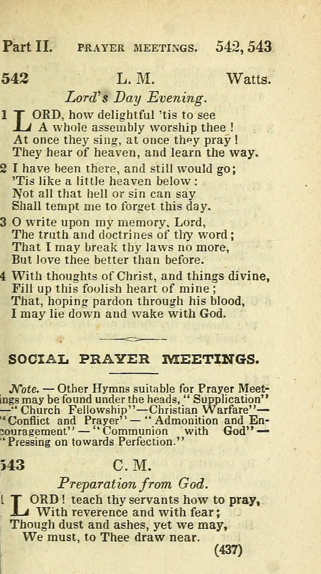 The Virginia Selection of Psalms and Hymns and Spiritual Songs: from the most approved authors; adapted to the various occasions of public and social meetings (New Ed. Enl. and Imp.) page 439