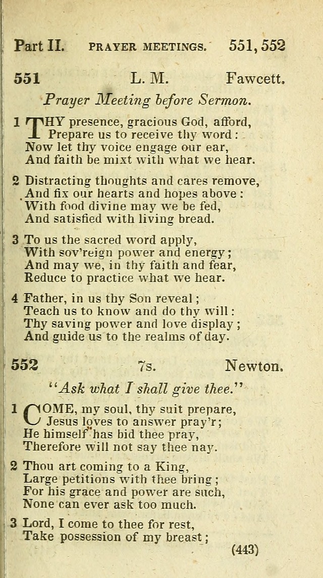 The Virginia Selection of Psalms and Hymns and Spiritual Songs: from the most approved authors; adapted to the various occasions of public and social meetings (New Ed. Enl. and Imp.) page 445