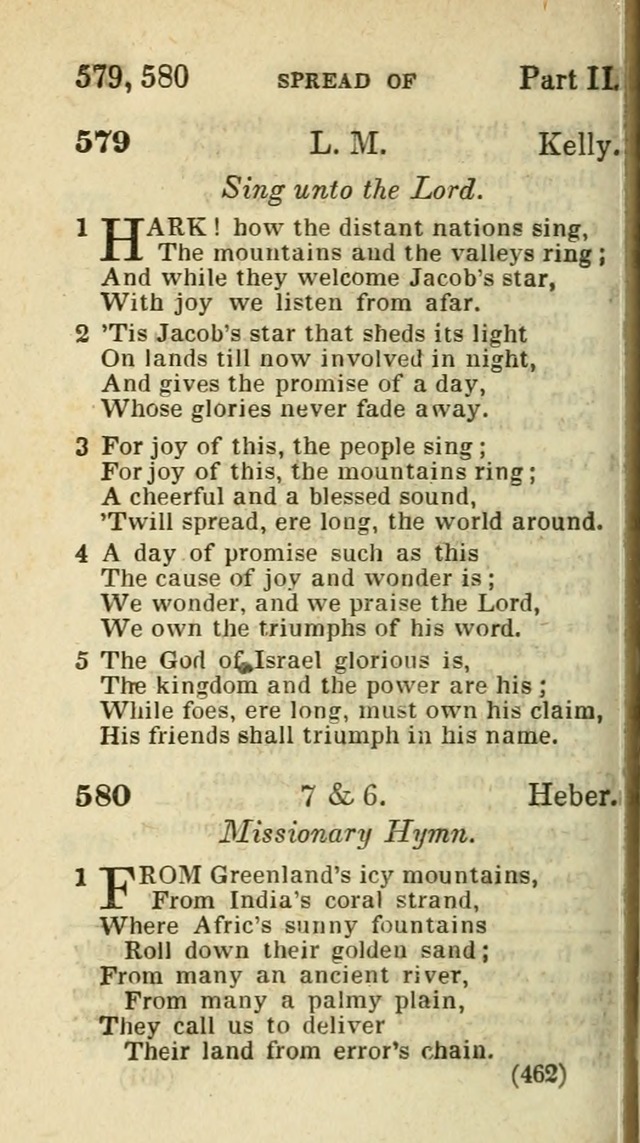 The Virginia Selection of Psalms and Hymns and Spiritual Songs: from the most approved authors; adapted to the various occasions of public and social meetings (New Ed. Enl. and Imp.) page 464